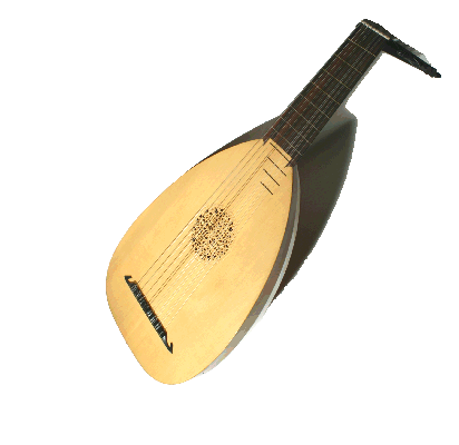 Short neck clearance lute