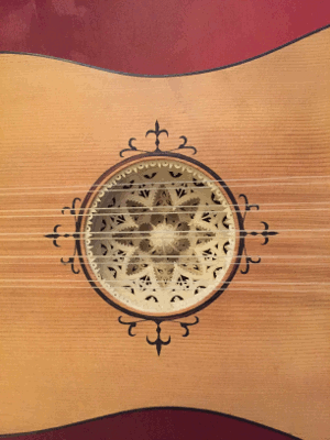 Rosette of a Baroque Guitar by Liuteria d'Insieme