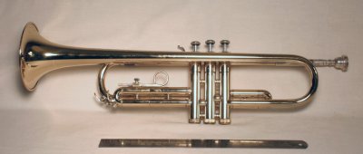 modern b-flat trumpet by bundy