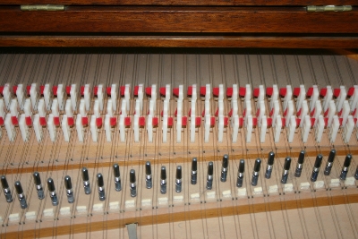 French Double Manual Harpsichord by William Down