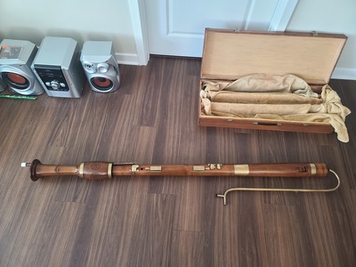 Renaissance Contrabass Recorder by Moeck
