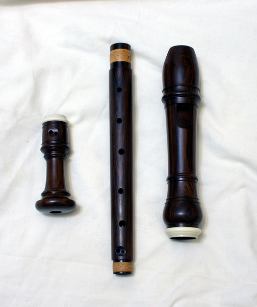 Alto recorders by Von Huene Workshop