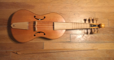 Early Reanissance Italian Treble Viol da Gamba