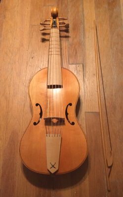 Early Reanissance Italian Treble Viol da Gamba