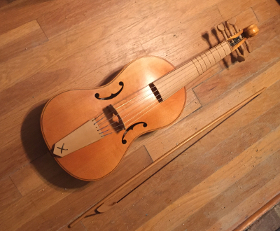 Early Reanissance Italian Treble Viol da Gamba